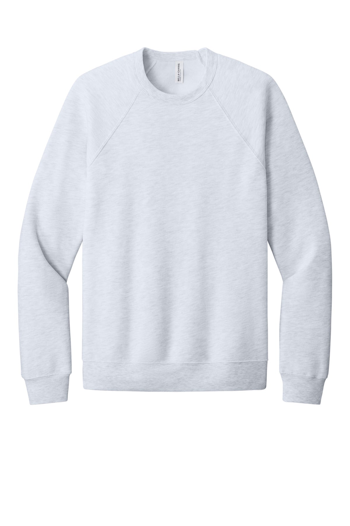 Bella+Canvas Unisex Sponge Fleece Raglan Sweatshirt BC3901 Ash