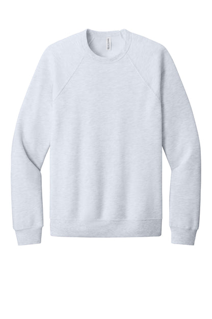 Bella+Canvas Unisex Sponge Fleece Raglan Sweatshirt BC3901 Ash