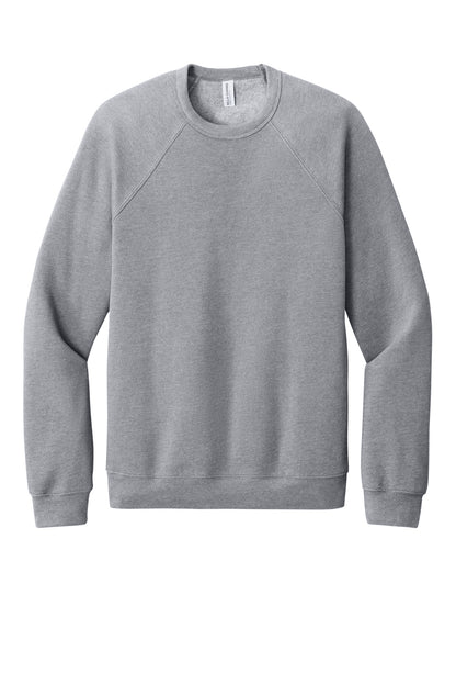 Bella+Canvas Unisex Sponge Fleece Raglan Sweatshirt BC3901 Athletic Heather