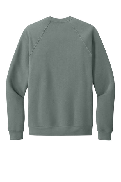 Bella+Canvas Unisex Sponge Fleece Raglan Sweatshirt BC3901 Blue Storm