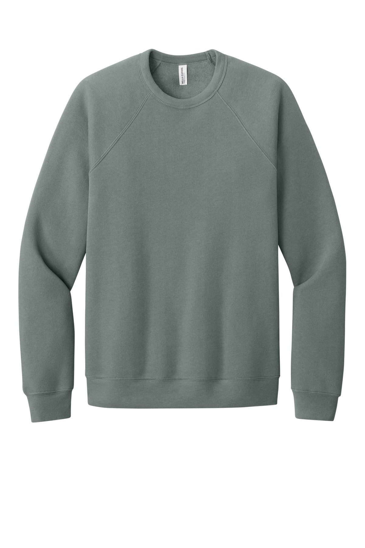 Bella+Canvas Unisex Sponge Fleece Raglan Sweatshirt BC3901 Blue Storm