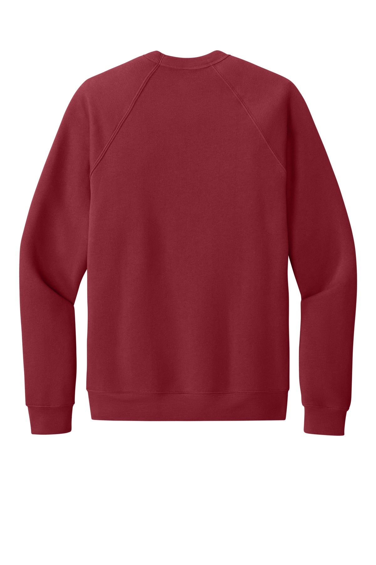 Bella+Canvas Unisex Sponge Fleece Raglan Sweatshirt BC3901 Cardinal