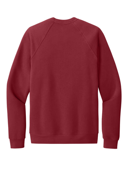Bella+Canvas Unisex Sponge Fleece Raglan Sweatshirt BC3901 Cardinal