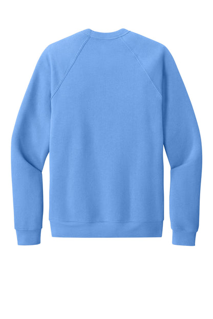 Bella+Canvas Unisex Sponge Fleece Raglan Sweatshirt BC3901 Carolina Blue