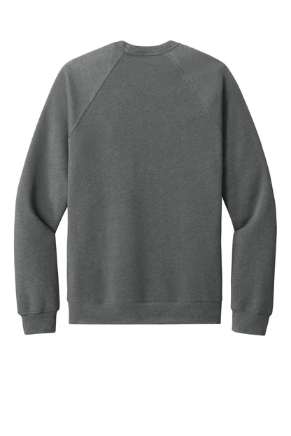 Bella+Canvas Unisex Sponge Fleece Raglan Sweatshirt BC3901 Deep Heather