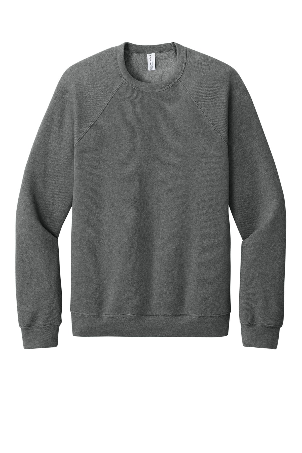 Bella+Canvas Unisex Sponge Fleece Raglan Sweatshirt BC3901 Deep Heather