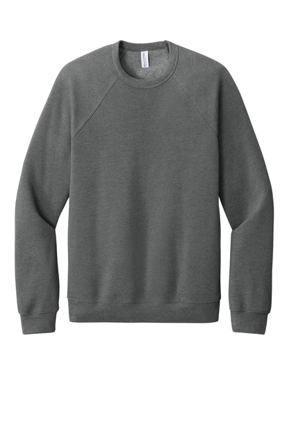 Bella+Canvas Unisex Sponge Fleece Raglan Sweatshirt BC3901 Deep Heather