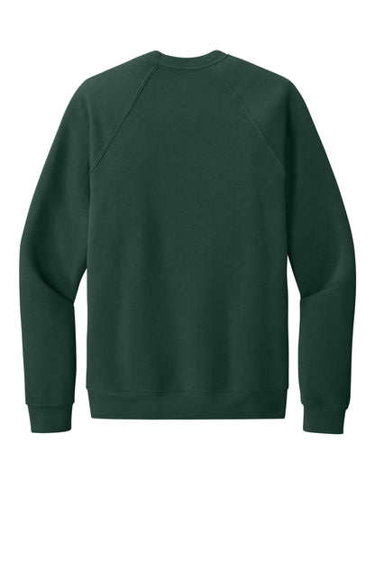 Bella+Canvas Unisex Sponge Fleece Raglan Sweatshirt BC3901 Forest