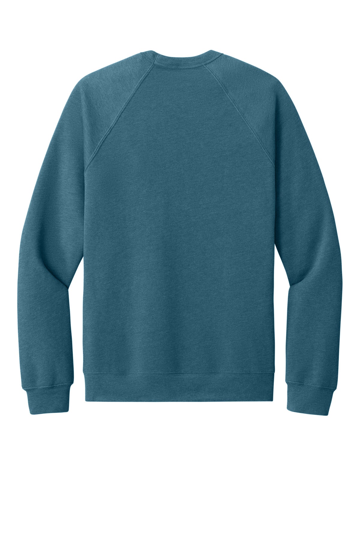 Bella+Canvas Unisex Sponge Fleece Raglan Sweatshirt BC3901 Heather Deep Teal