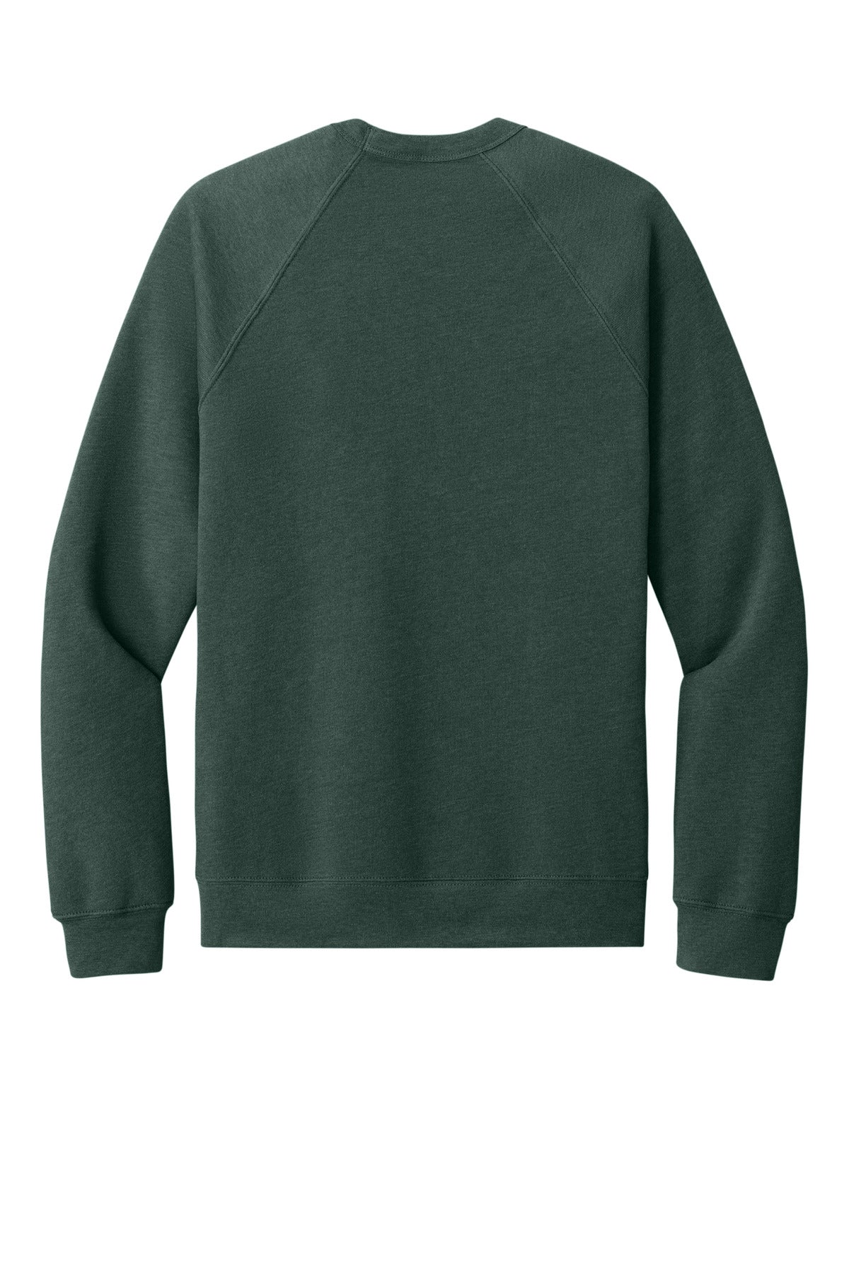 Bella+Canvas Unisex Sponge Fleece Raglan Sweatshirt BC3901 Heather Forest