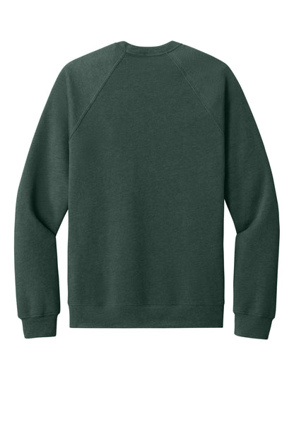 Bella+Canvas Unisex Sponge Fleece Raglan Sweatshirt BC3901 Heather Forest