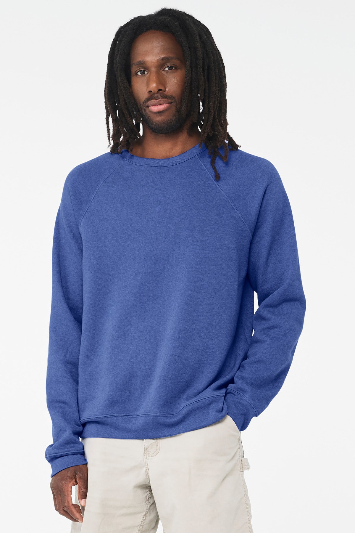Bella+Canvas Unisex Sponge Fleece Raglan Sweatshirt image 1