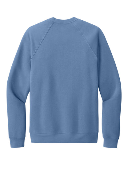 Bella+Canvas Unisex Sponge Fleece Raglan Sweatshirt BC3901 Lavender Blue