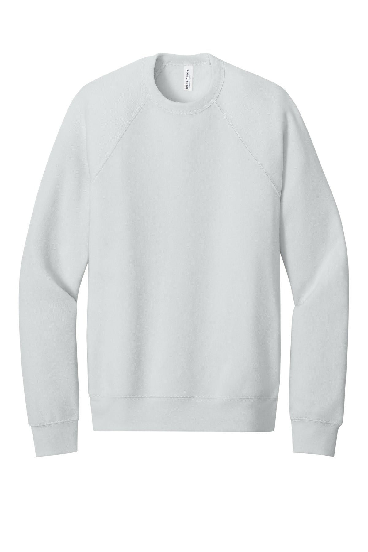 Bella+Canvas Unisex Sponge Fleece Raglan Sweatshirt BC3901 Silver