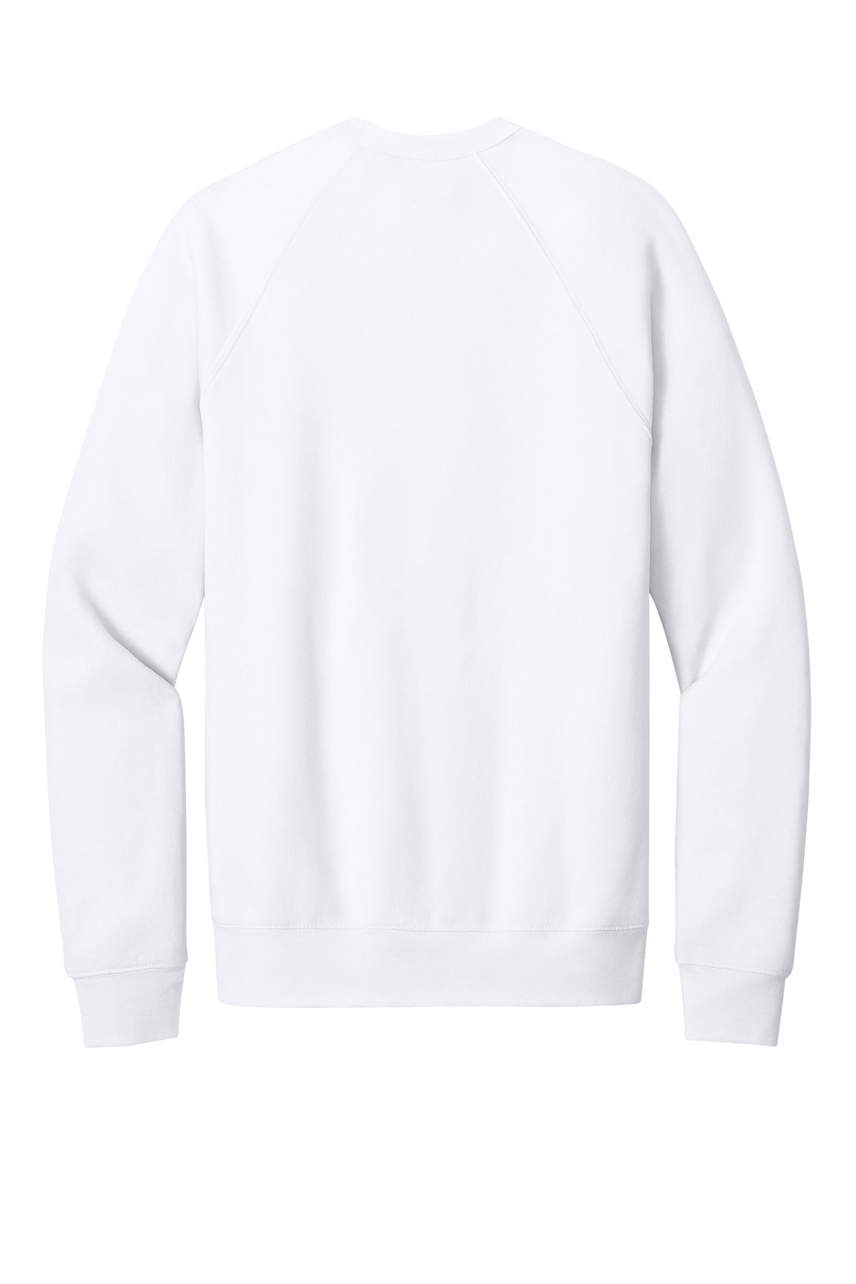 Bella+Canvas Unisex Sponge Fleece Raglan Sweatshirt BC3901 White