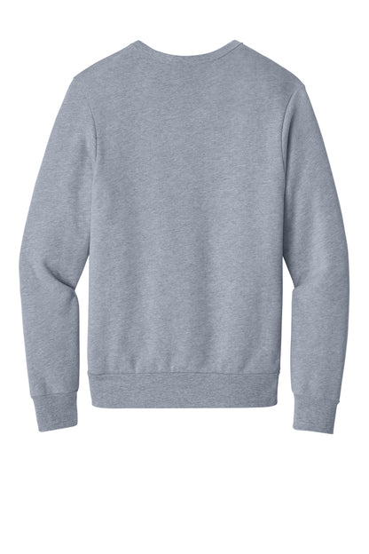 Bella+Canvas Unisex Sponge Fleece Classic Crewneck Sweatshirt BC3911 Athletic Heather