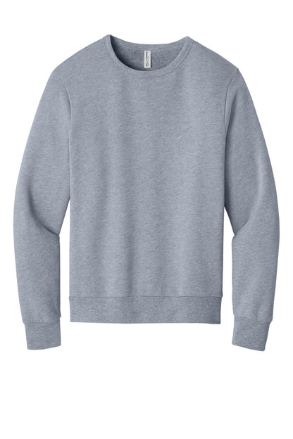 Bella+Canvas Unisex Sponge Fleece Classic Crewneck Sweatshirt BC3911 Athletic Heather