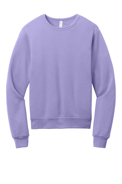 Bella+Canvas Unisex Sponge Fleece Classic Crewneck Sweatshirt BC3911 Dark Lavender