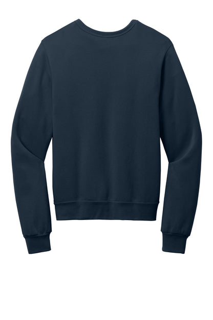 BELLA+CANVAS Unisex Sponge Fleece Classic Crewneck Sweatshirt BC3911 Navy