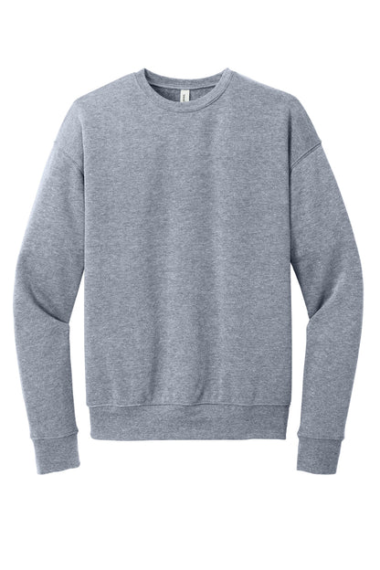 Bella+Canvas Unisex Sponge Fleece Drop Shoulder Sweatshirt BC3945 Athletic Heather