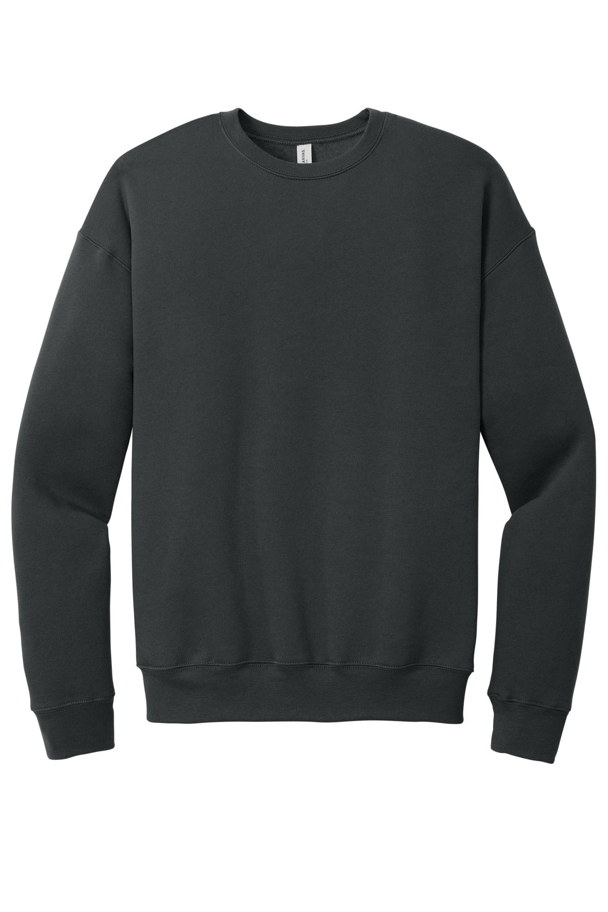 Bella+Canvas Unisex Sponge Fleece Drop Shoulder Sweatshirt BC3945 Dark Grey