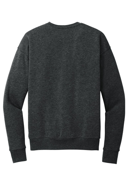 BELLA+CANVAS  Unisex Sponge Fleece Drop Shoulder Sweatshirt. BC3945 Dark Grey Heather