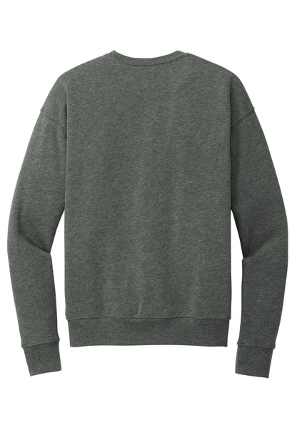 BELLA+CANVAS  Unisex Sponge Fleece Drop Shoulder Sweatshirt. BC3945 Deep Heather