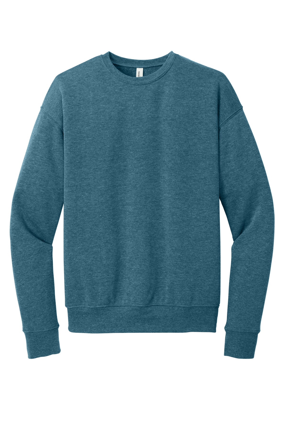 Bella+Canvas Unisex Sponge Fleece Drop Shoulder Sweatshirt BC3945 Heather Deep Teal