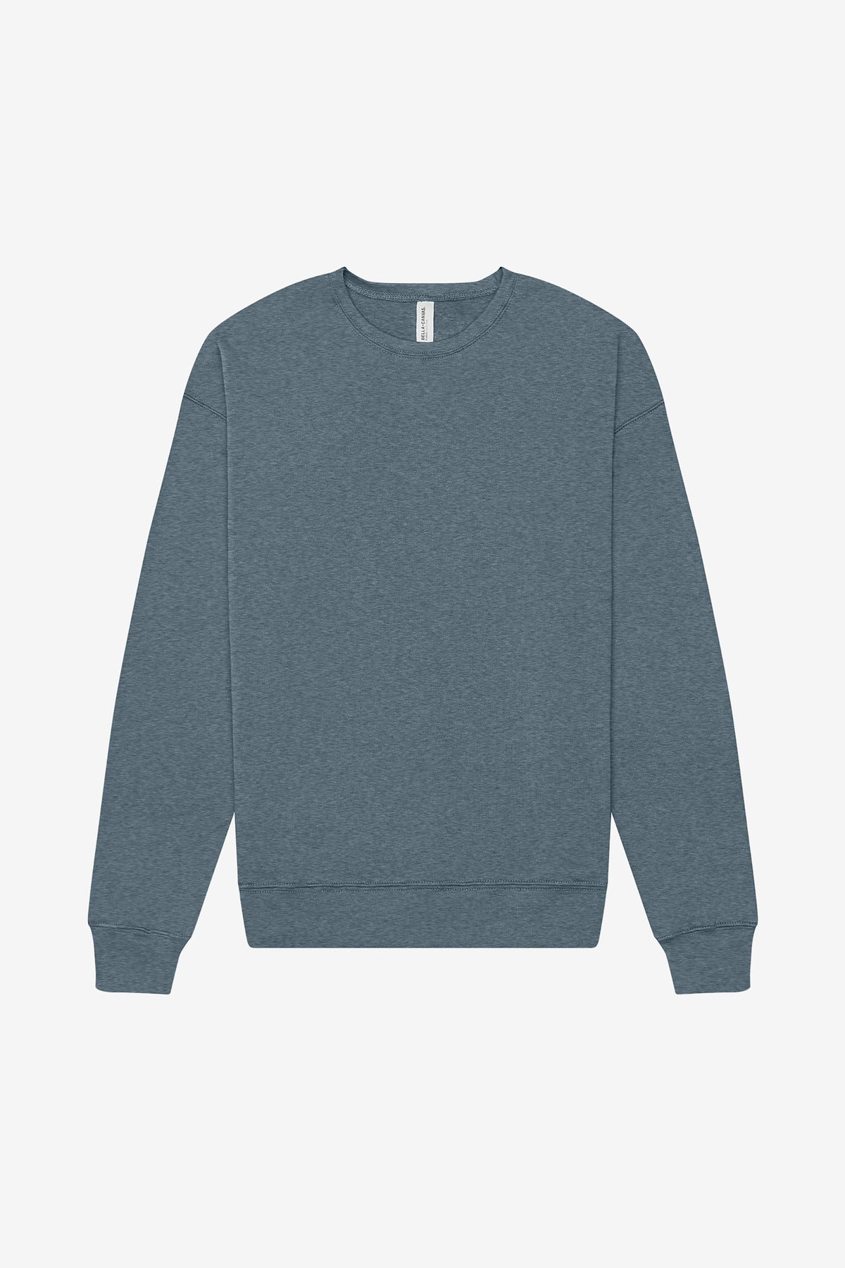 BELLA+CANVAS Unisex Sponge Fleece Drop Shoulder Sweatshirt. BC3945 Heather Slate