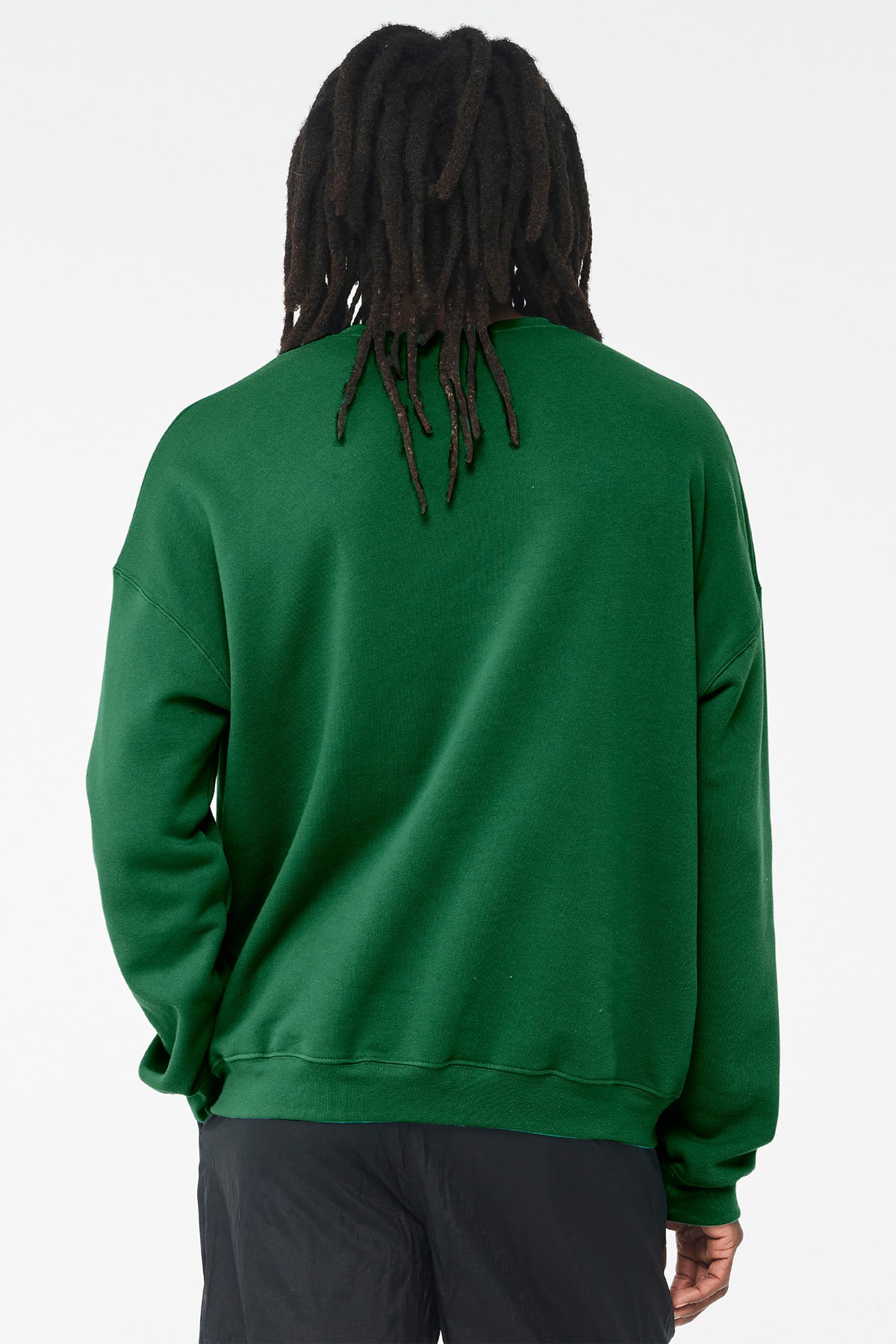 Bella+Canvas Unisex Sponge Fleece Drop Shoulder Sweatshirt BC3945 Kelly