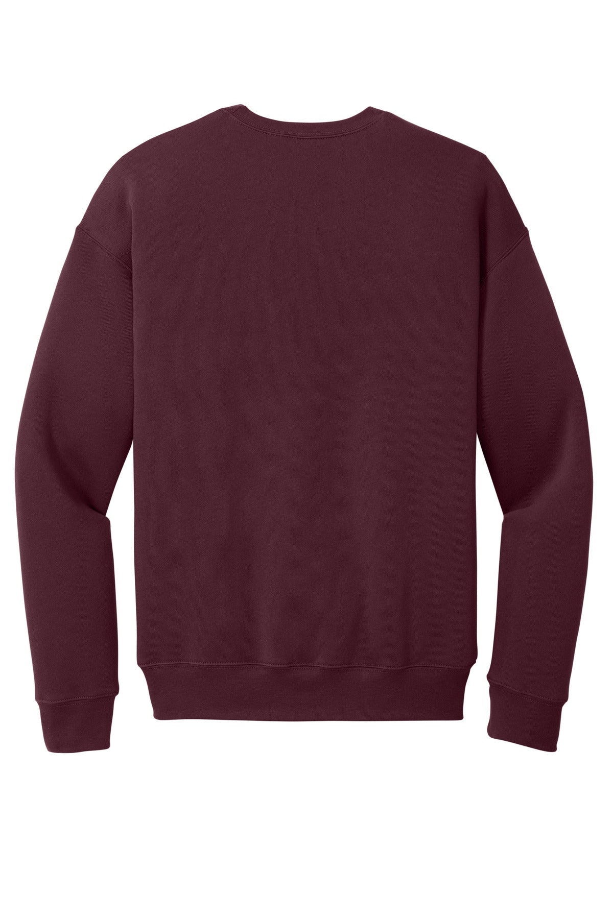 Bella+Canvas Unisex Sponge Fleece Drop Shoulder Sweatshirt BC3945 Maroon