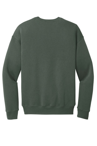 Bella+Canvas Unisex Sponge Fleece Drop Shoulder Sweatshirt BC3945 Military Green