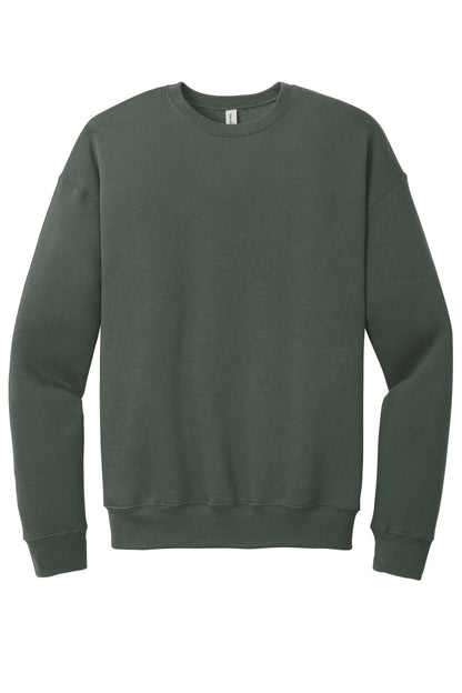 Bella+Canvas Unisex Sponge Fleece Drop Shoulder Sweatshirt BC3945 Military Green