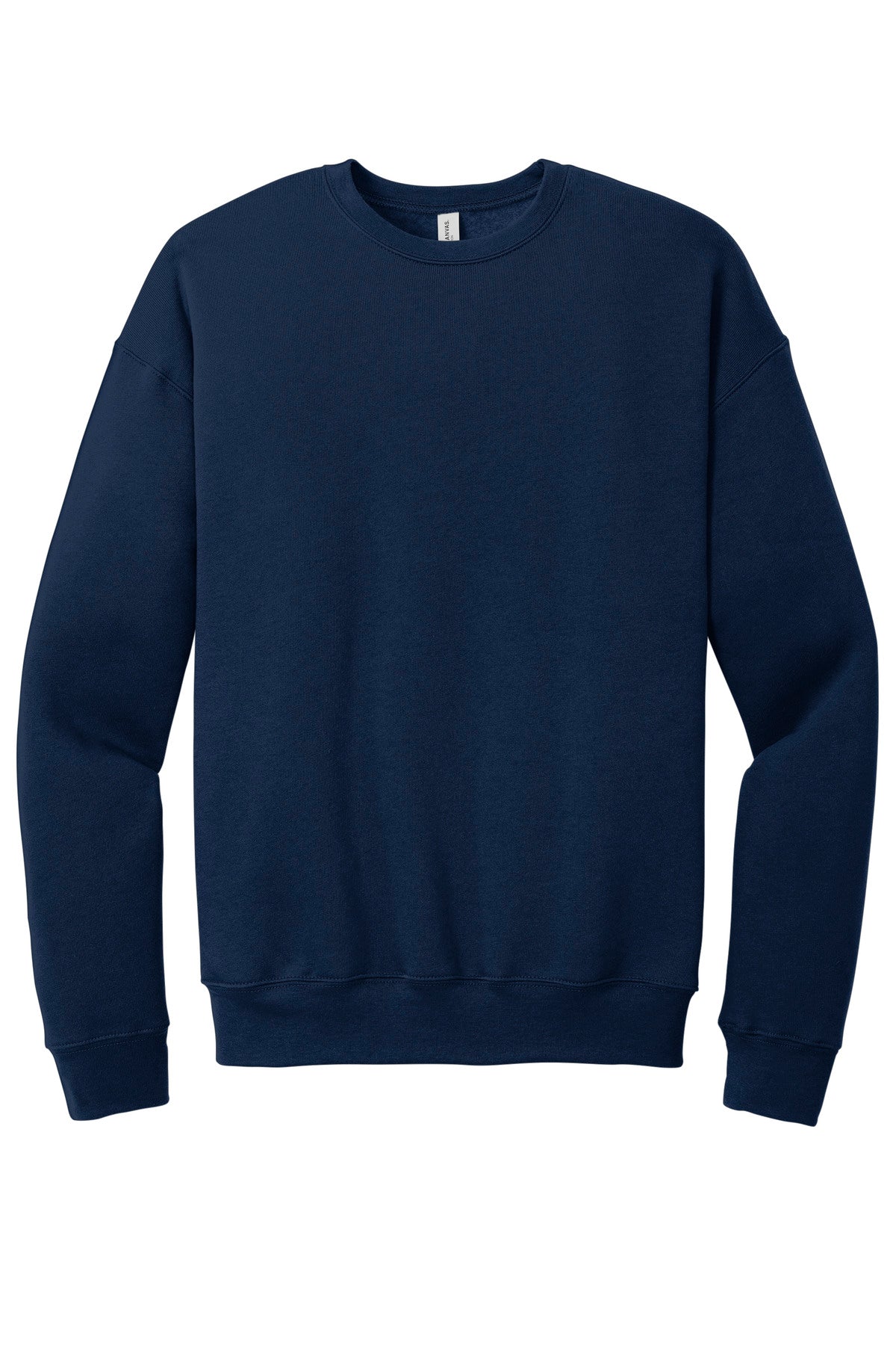 BELLA+CANVAS  Unisex Sponge Fleece Drop Shoulder Sweatshirt. BC3945 Navy