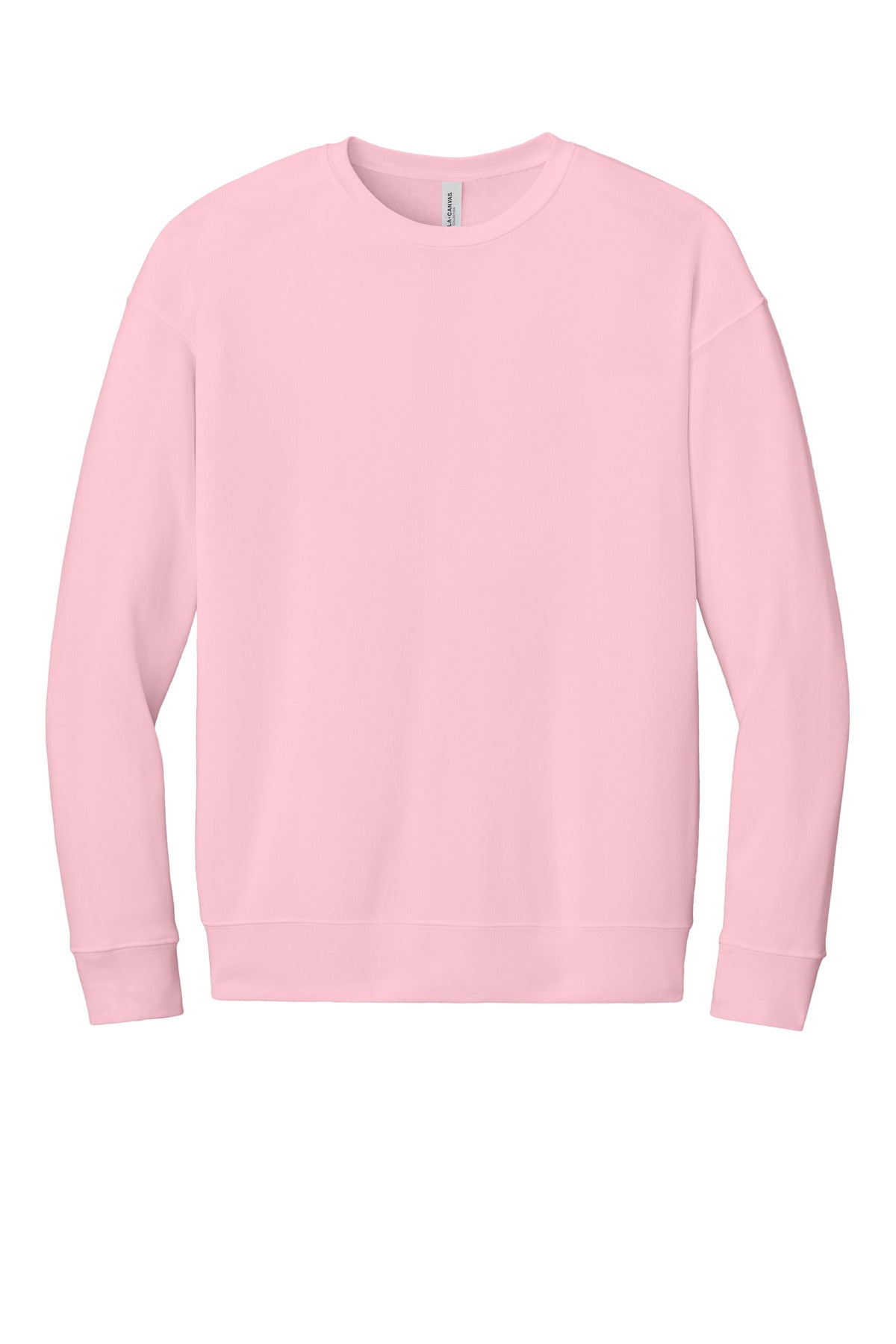 Bella+Canvas Unisex Sponge Fleece Drop Shoulder Sweatshirt BC3945 Pink