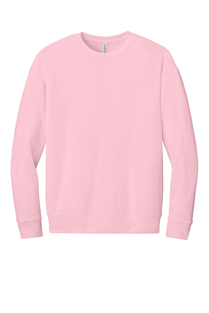 Bella+Canvas Unisex Sponge Fleece Drop Shoulder Sweatshirt BC3945 Pink
