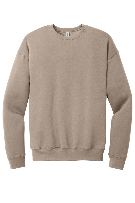 Bella+Canvas Unisex Sponge Fleece Drop Shoulder Sweatshirt BC3945 Tan