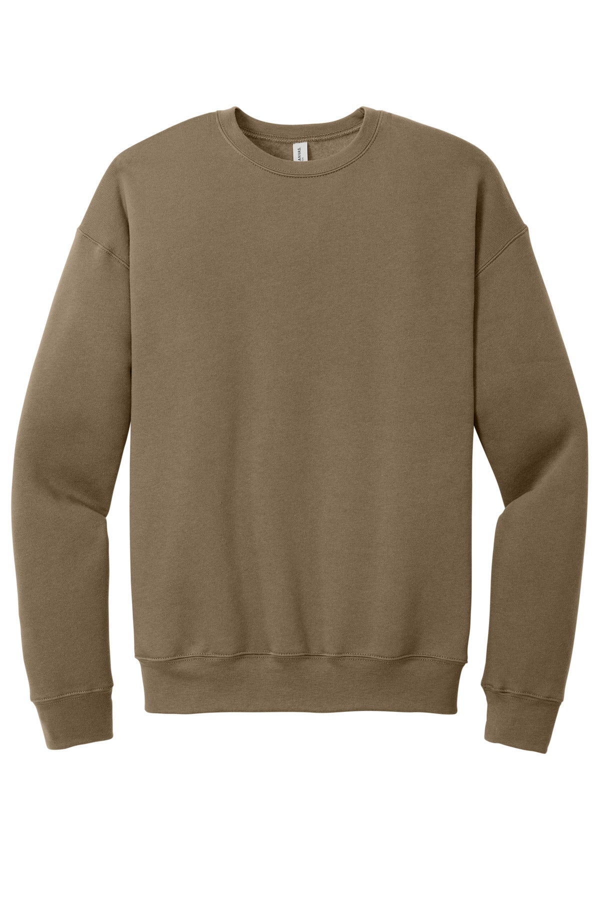 Bella+Canvas Unisex Sponge Fleece Drop Shoulder Sweatshirt BC3945 Vintage Brown