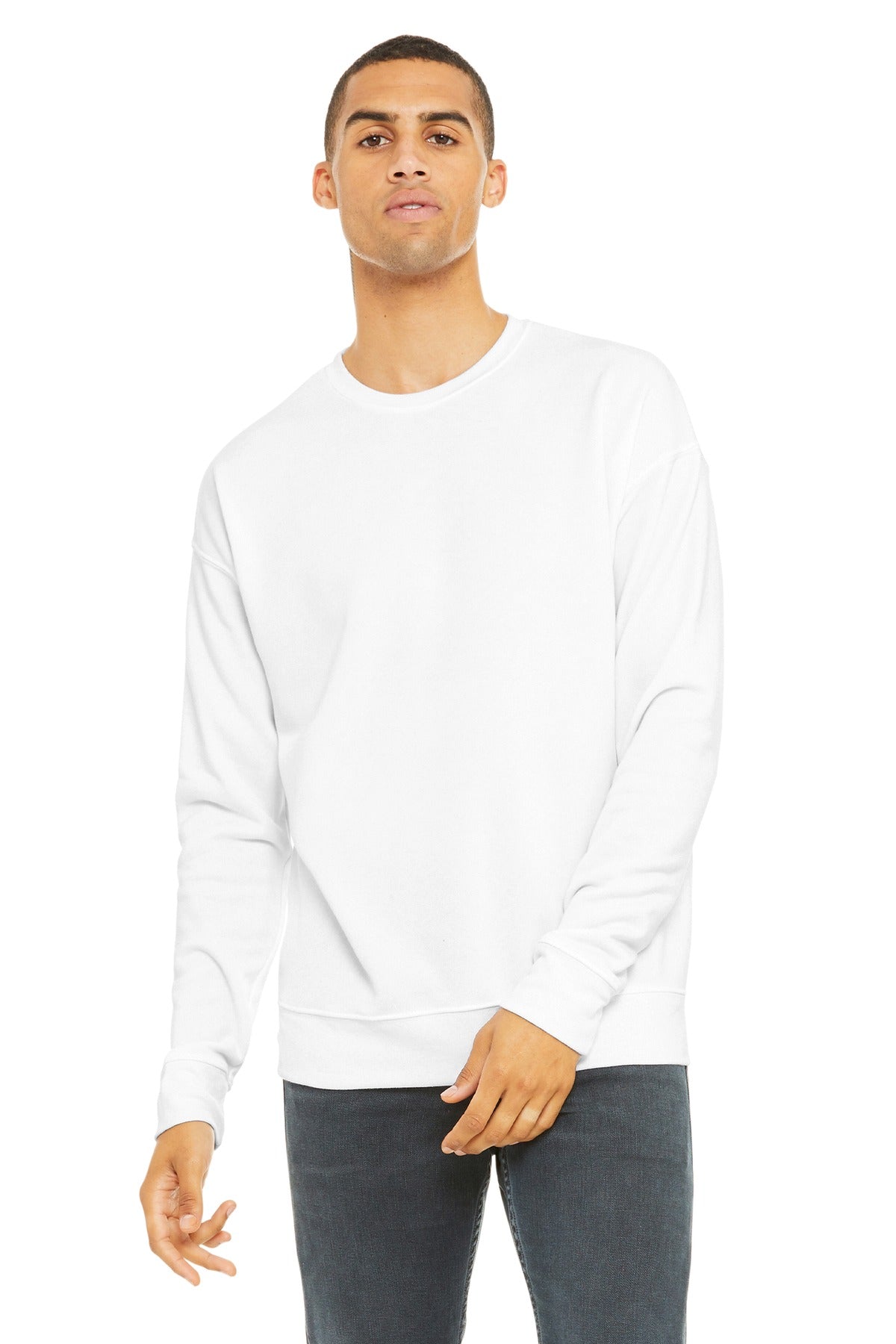 Bella+Canvas Unisex Sponge Fleece Drop Shoulder Sweatshirt image 1