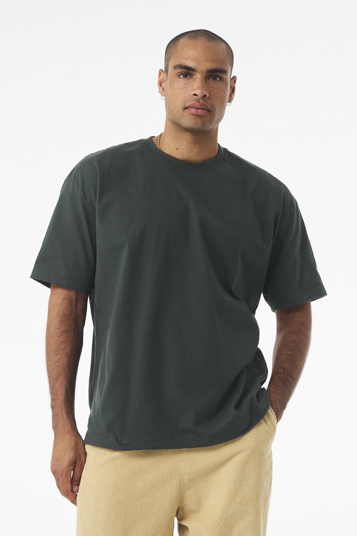 Bella+Canvas Unisex 75-Ounce Heavyweight Tee BC4610 Hunter Green