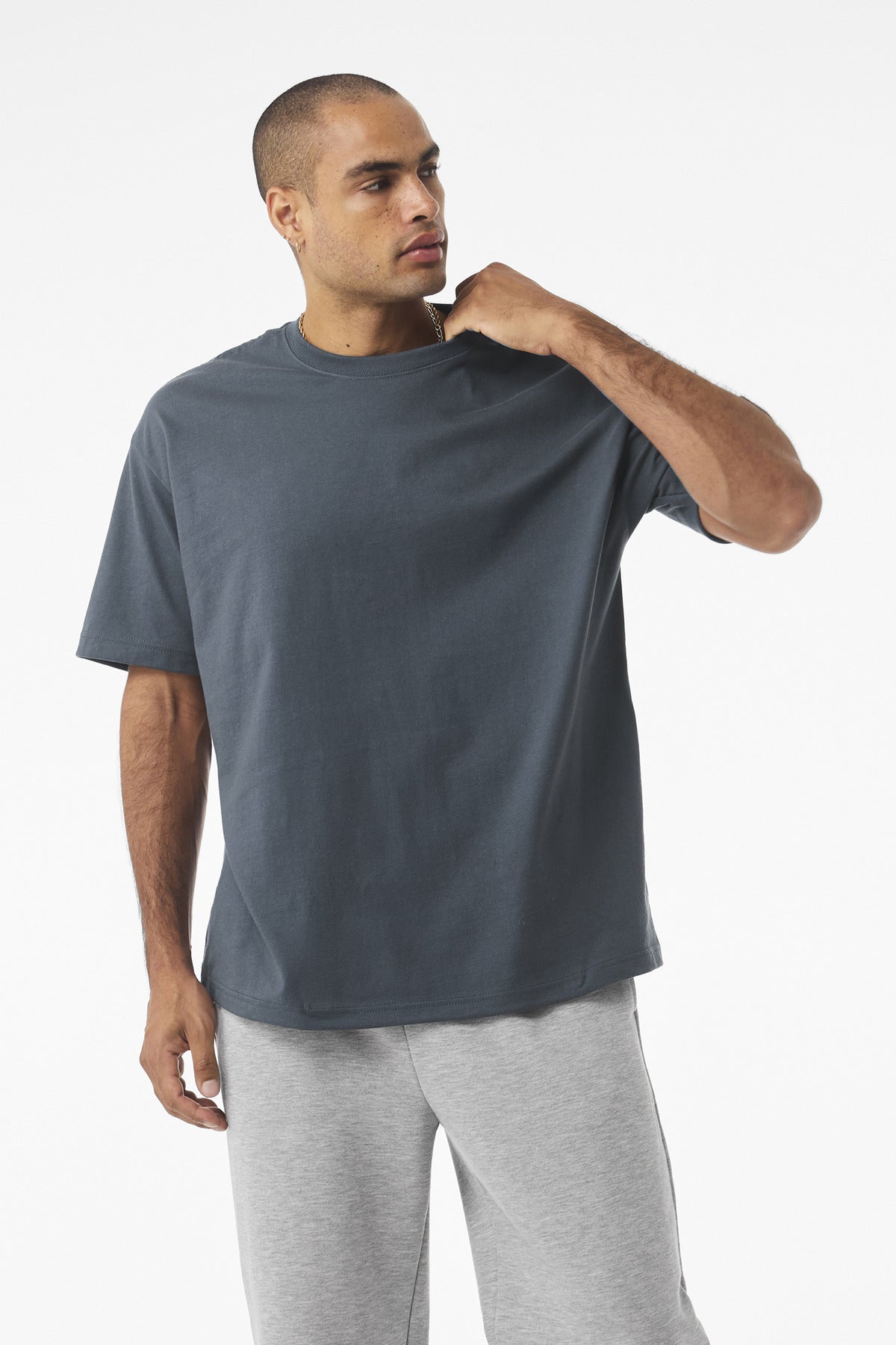 Bella+Canvas Unisex 75-Ounce Heavyweight Tee BC4610 Vintage Navy