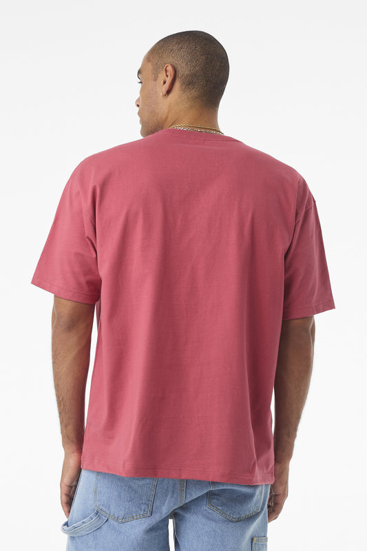 Bella+Canvas Unisex 75-Ounce Heavyweight Tee BC4610 Vintage Red
