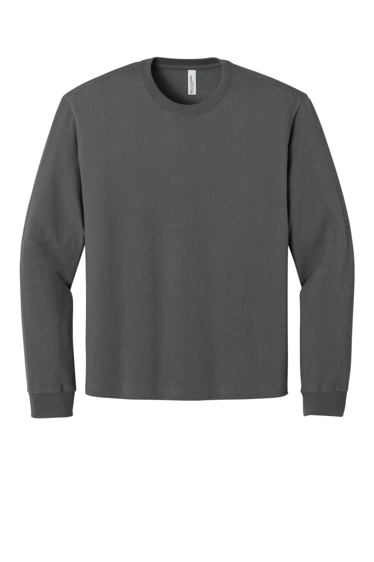 Bella+Canvas Unisex 75-Ounce Heavyweight Long Sleeve Tee BC4651 Asphalt