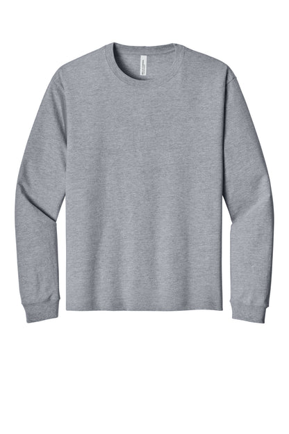 Bella+Canvas Unisex 75-Ounce Heavyweight Long Sleeve Tee BC4651 Athletic Heather