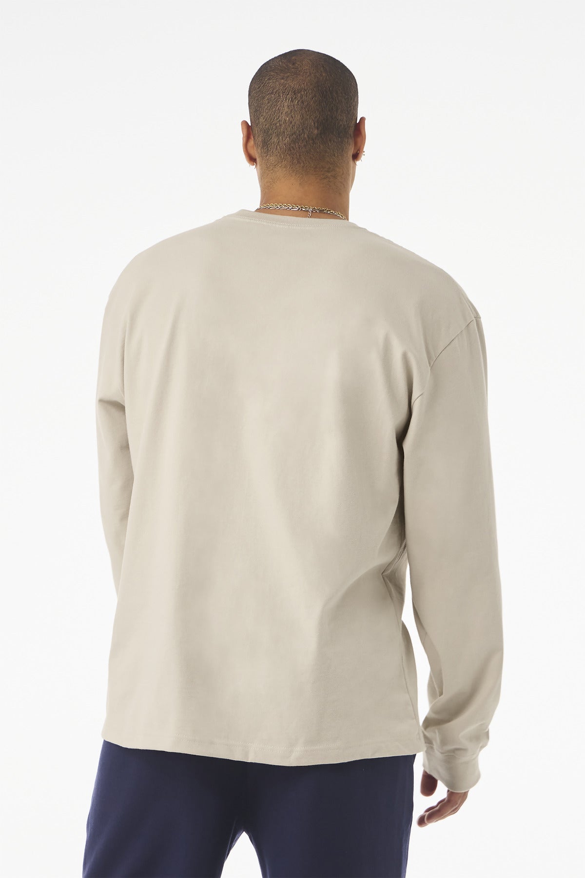 Bella+Canvas Unisex 75-Ounce Heavyweight Long Sleeve Tee BC4651 Dust