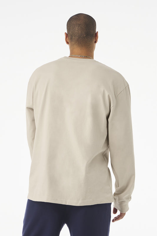 Bella+Canvas Unisex 75-Ounce Heavyweight Long Sleeve Tee BC4651 Dust