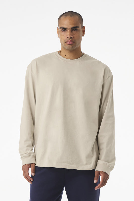 Bella+Canvas Unisex 75-Ounce Heavyweight Long Sleeve Tee BC4651 Dust