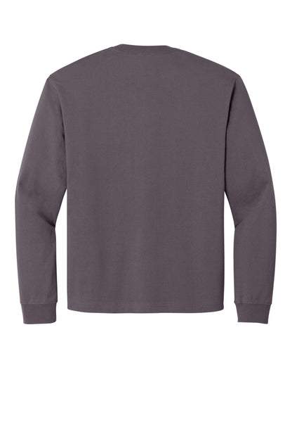 Bella+Canvas Unisex 75-Ounce Heavyweight Long Sleeve Tee BC4651 Purple Storm