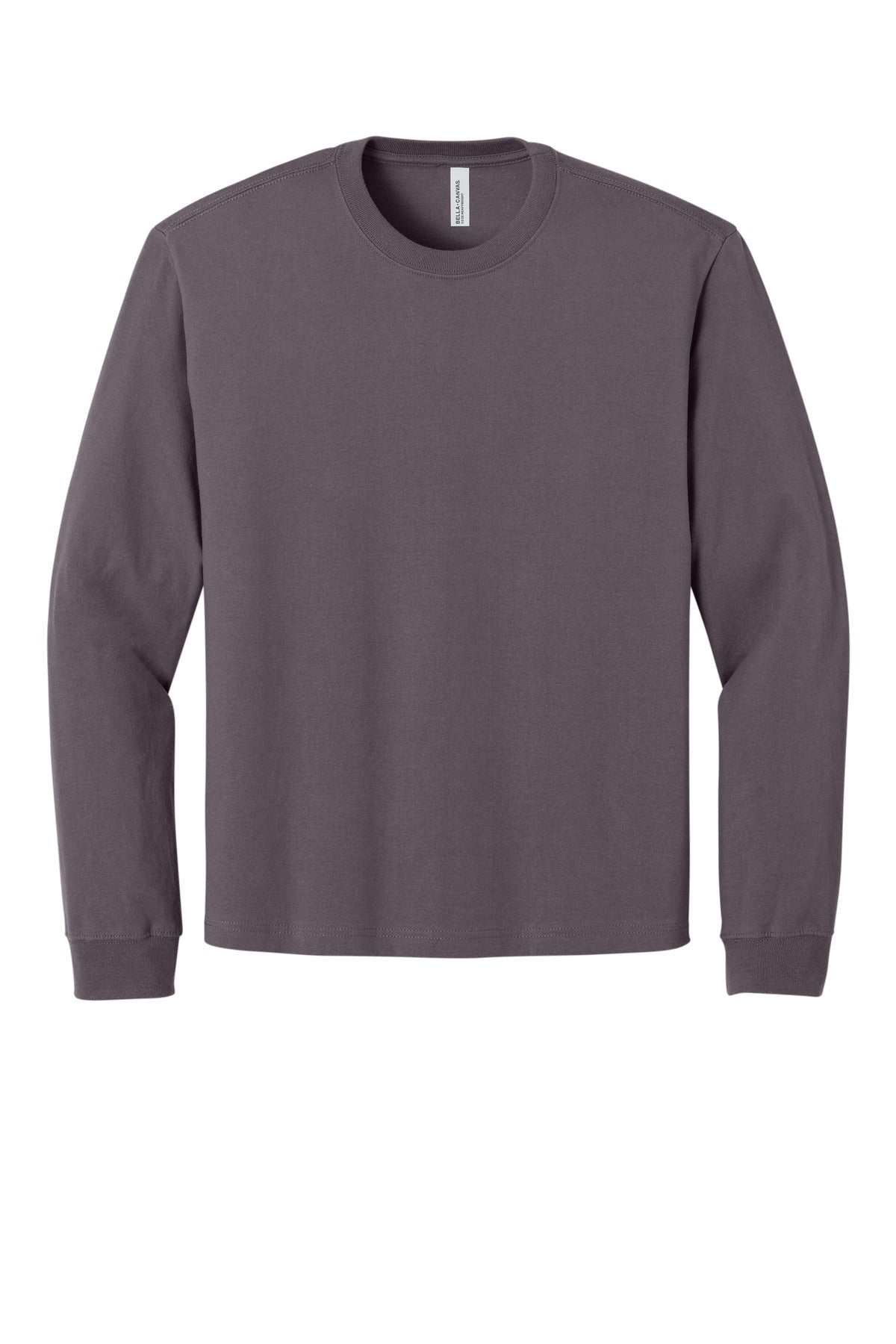 Bella+Canvas Unisex 75-Ounce Heavyweight Long Sleeve Tee BC4651 Purple Storm