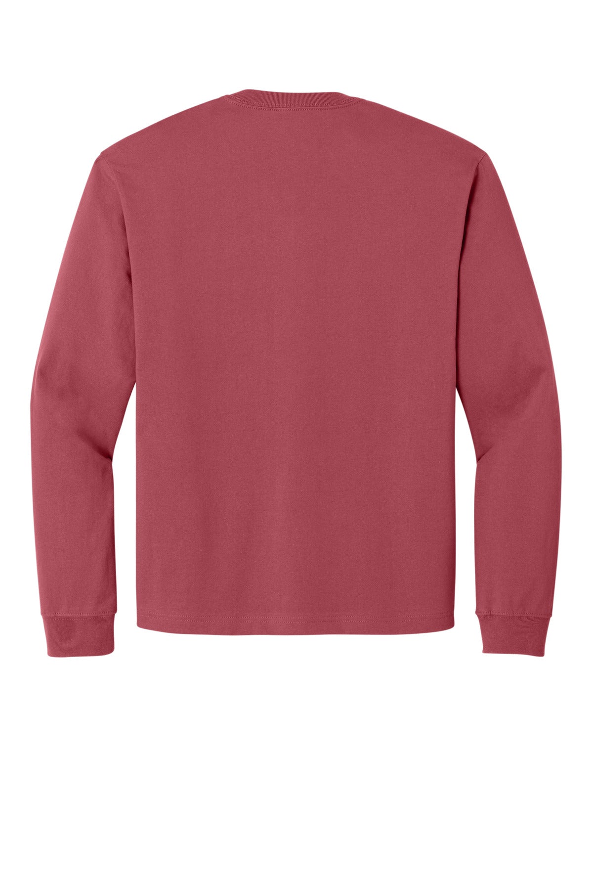 Bella+Canvas Unisex 75-Ounce Heavyweight Long Sleeve Tee BC4651 Vintage Red